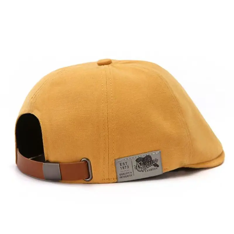 Retro classic beret for men and women Japanese street trend back wearing hat woman Korean version beret - Image 5
