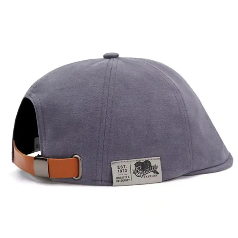 Retro classic beret for men and women Japanese street trend back wearing hat woman Korean version beret - Image 3