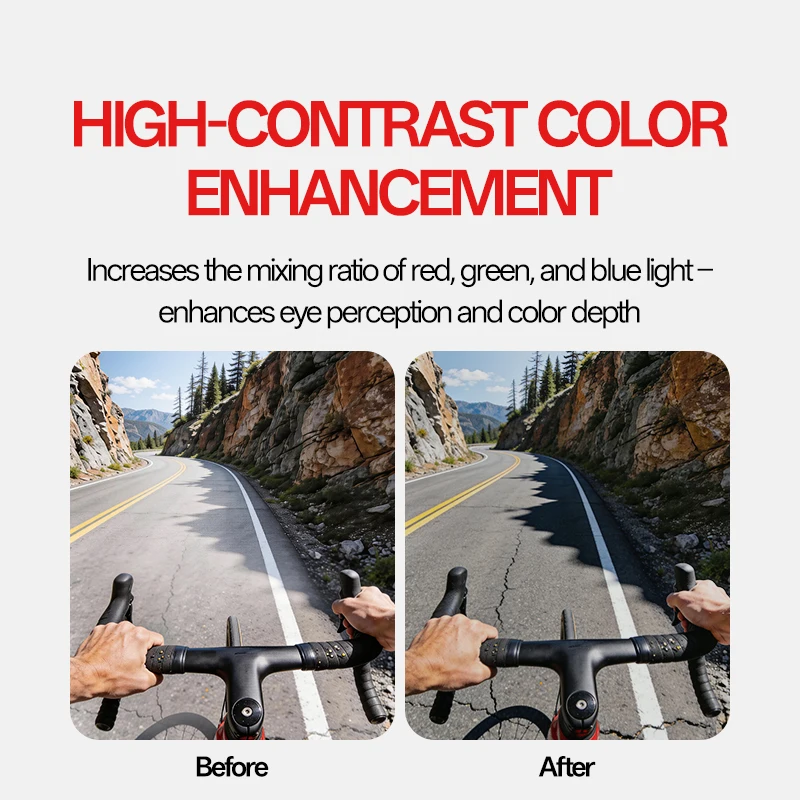 5PACK SCVCN Outdoor Photochromic Cycling Sunglasses MTB Bike Cycling Goggles Men Women Bicycle Sports Hiking Eyewear UV400 Pickleball - Image 6