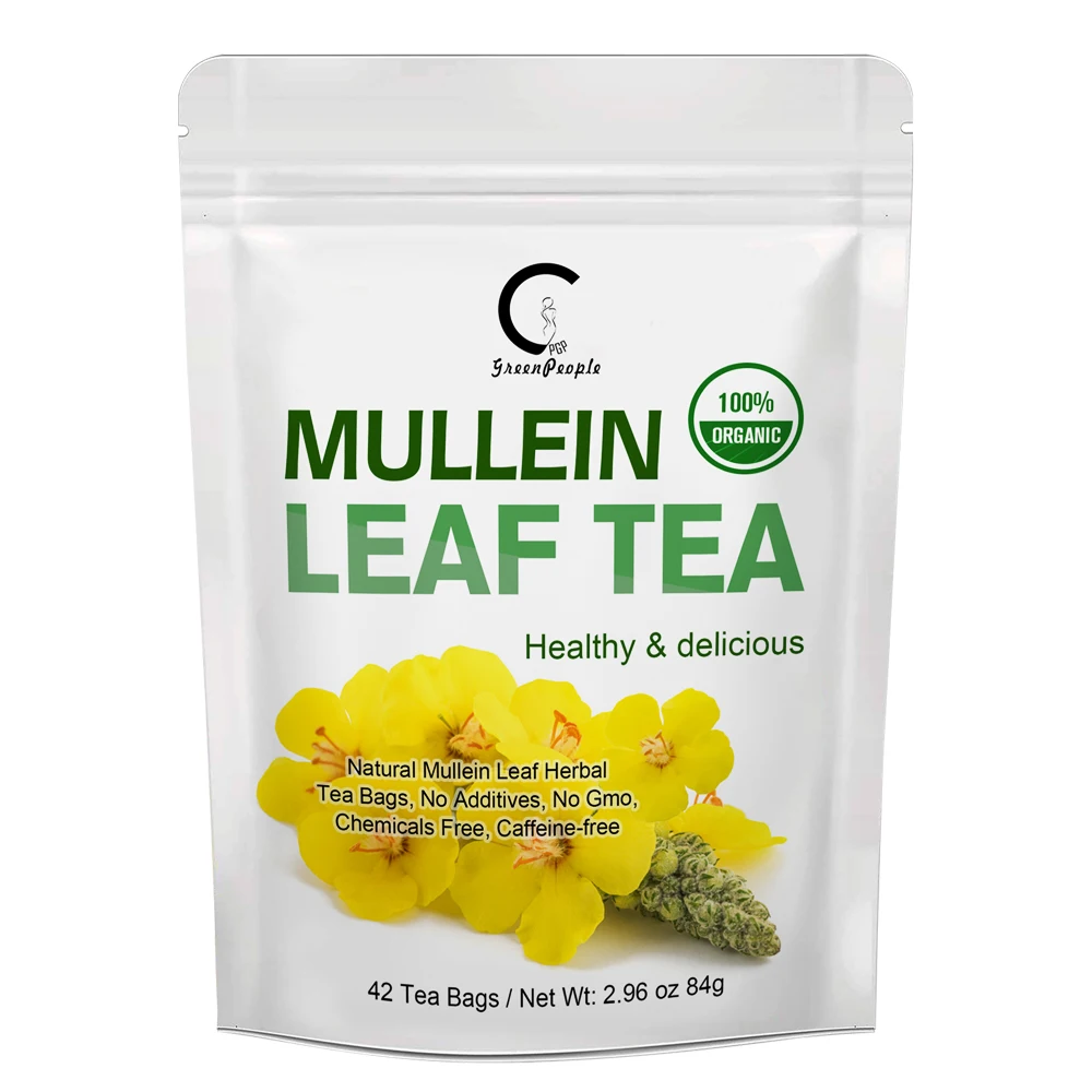 BEWORTHS Organic Mullein Leaf Extract For Lung Cleansing & Liver Detoxification Lug Clears Respiratory Relieve Cough Supplement