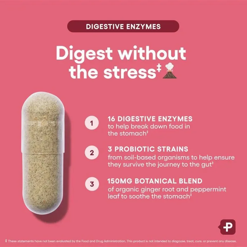 Digestive Enzymes - Gut Health, Multi Enzymes, Organic Prebiotics & Probiotics for Digestive Health - Image 4