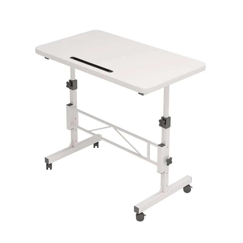 Computer desk Student home study table Movable lifting desk Simple desk Writing table Standing workbench - Image 5