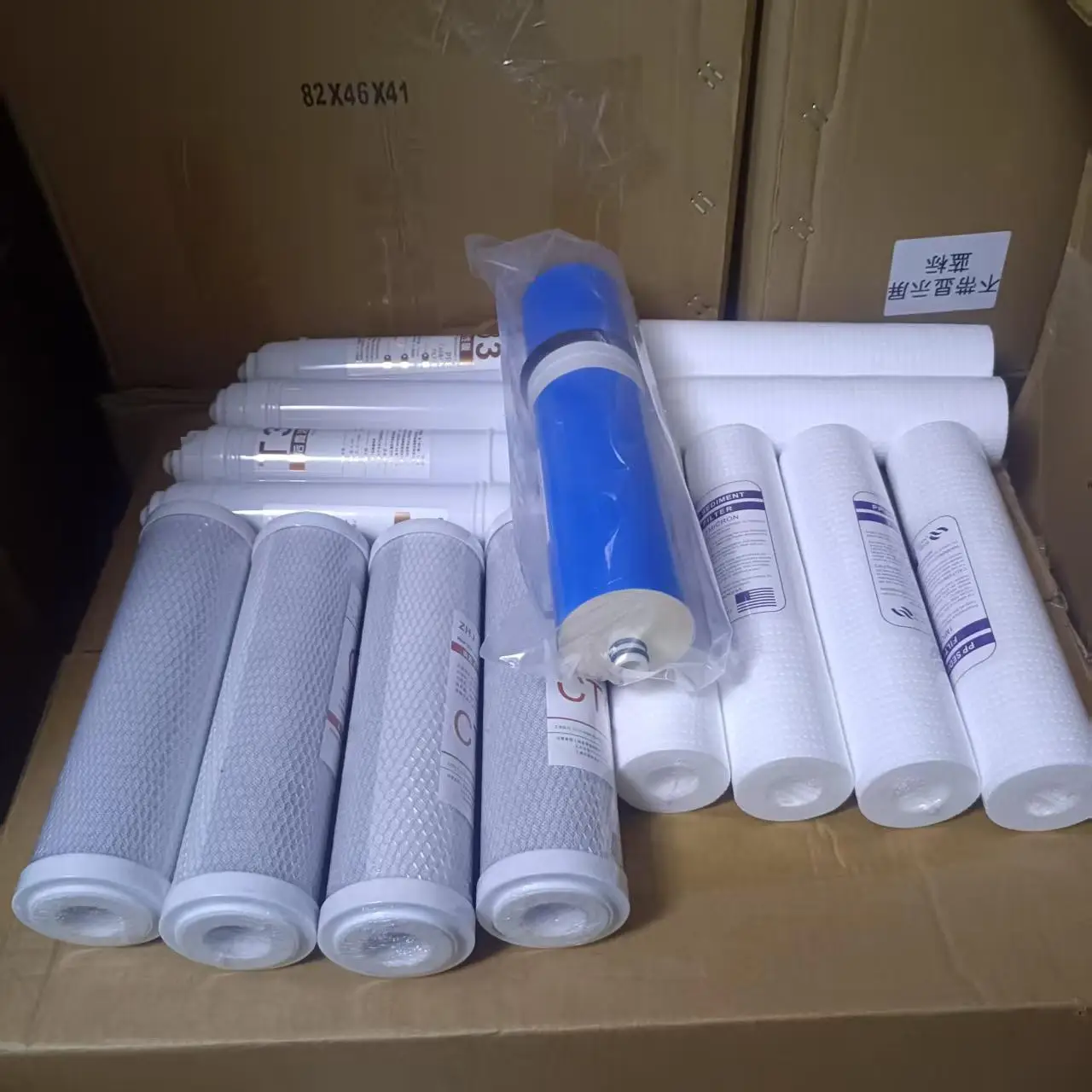 High flow 600G RO water purifier filter cartridge 2-year set