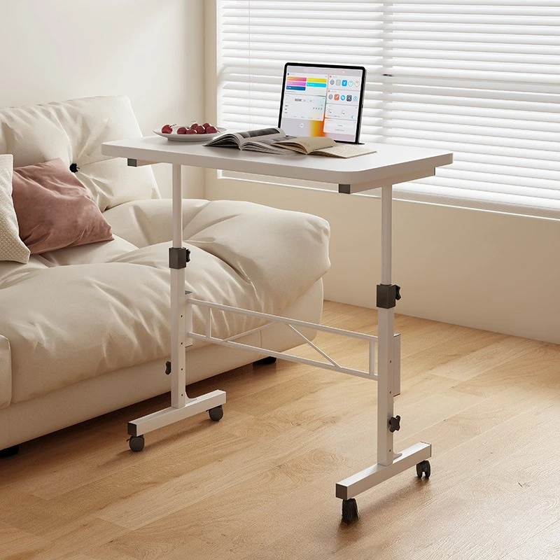 Computer desk Student home study table Movable lifting desk Simple desk Writing table Standing workbench