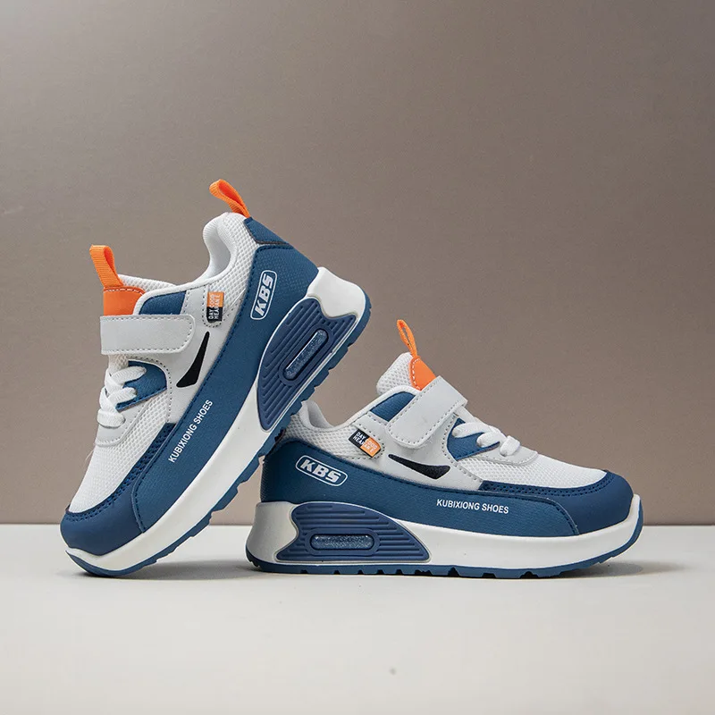 PU Leather Sport Shoes For Children 2026 Trend Fashion Kid's Sneakers Soft-soled Outdoor Boy's Girl's Running Shoes - Image 3