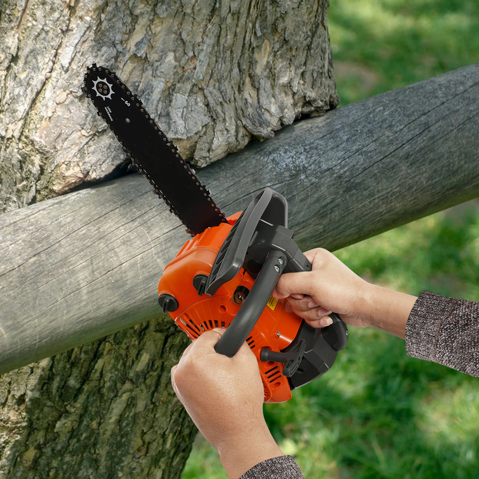 Top Handle 2-Stroke Gasoline Chainsaw Portable Petrol Wood Cutting Saw for Tree Trimming Logging Farm Garden Use - Image 4