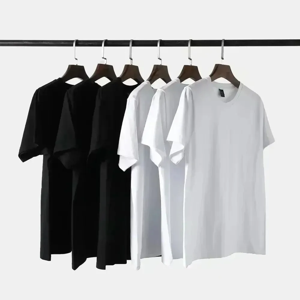 2025 Trendy High Street Hip-hop Streetwear Harajuku Retro Classic Letter Oversize T-shirt Men Goth Casual Cotton Y2K Top Women - Image 4