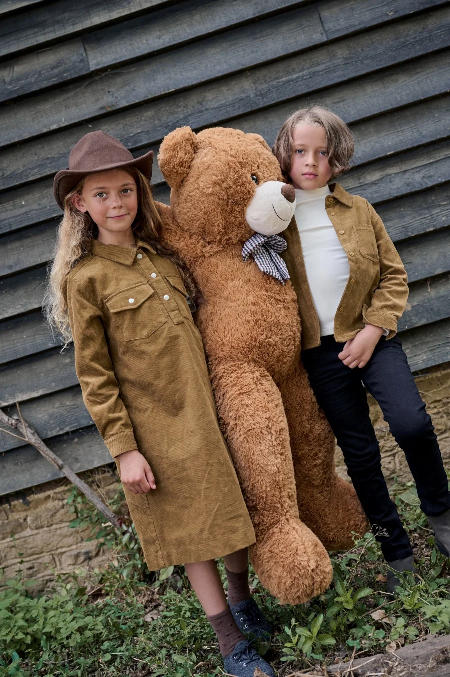 Clearance sale AS Corduroy + Sweatshirt collection Print corduroy girl clothing family matching boys clothes - Image 3