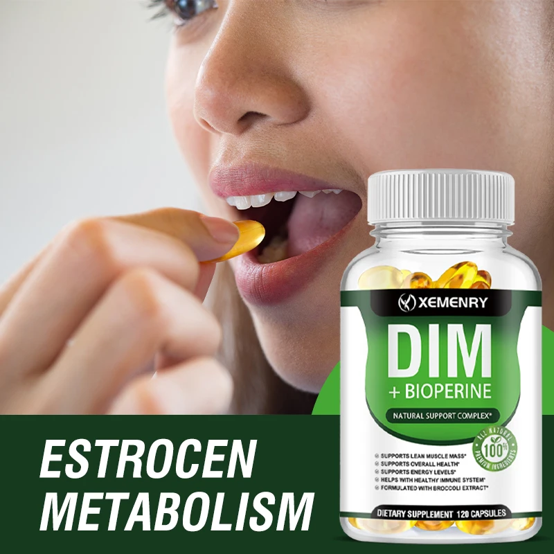DIM Supplement - Contains Piperine To Promote Lean Muscle Mass and Support Digestive Health - Image 6