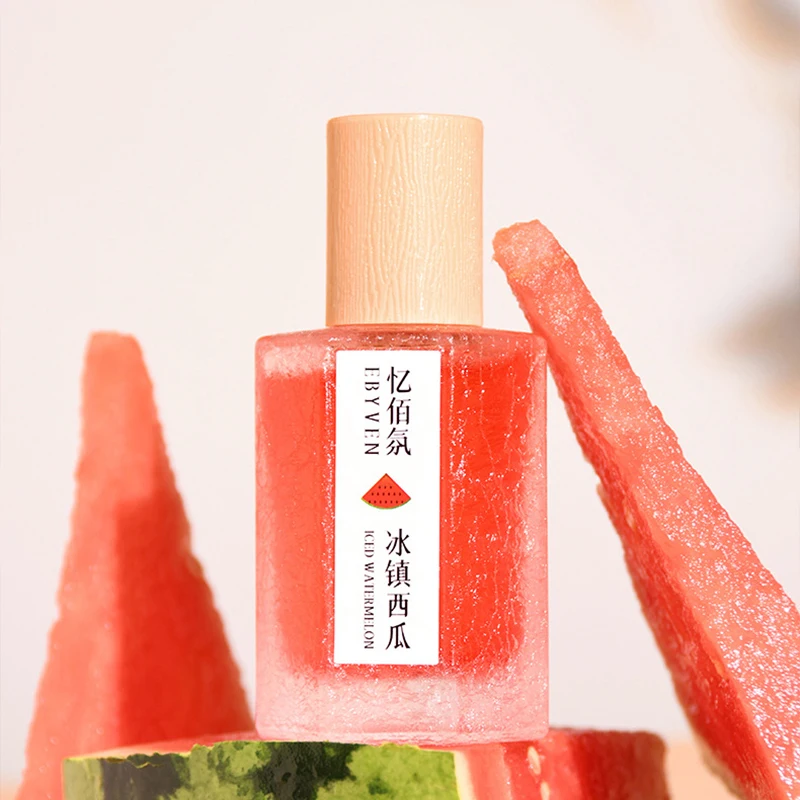 Fresh Fruity Unisex Perfume Watermelon Peach Lychee Lasting Fruity Eau De Toilette Charming Refreshing Deodorizing Body Spray