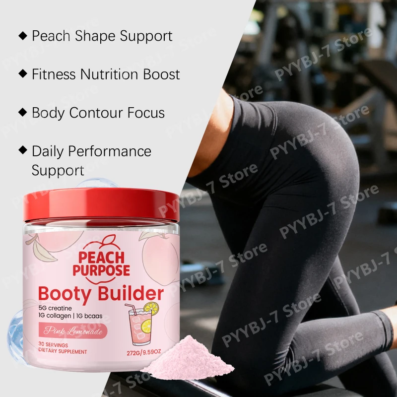 Women’s Collagen Protein Powder with BCAA Creatine Workout RecoveryDrinkforMuscle Tone Skin Support Fitness Nutrition Supplement - Image 4