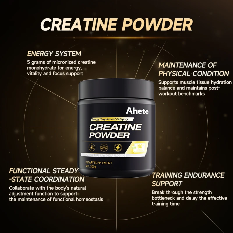 Ahete Fast-Absorbing Creatine Powder, Superior Mixability & Uptake, Supports ATP Energy, Sugar & Additive-Free - Image 4