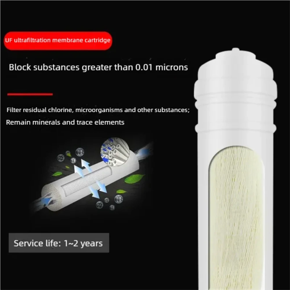Waternoble 10 Inch Korean Quick-Connect UF Ultrafiltration Hollow Fiber Membrane Water Purifier Filter Element for Whole House - Image 3