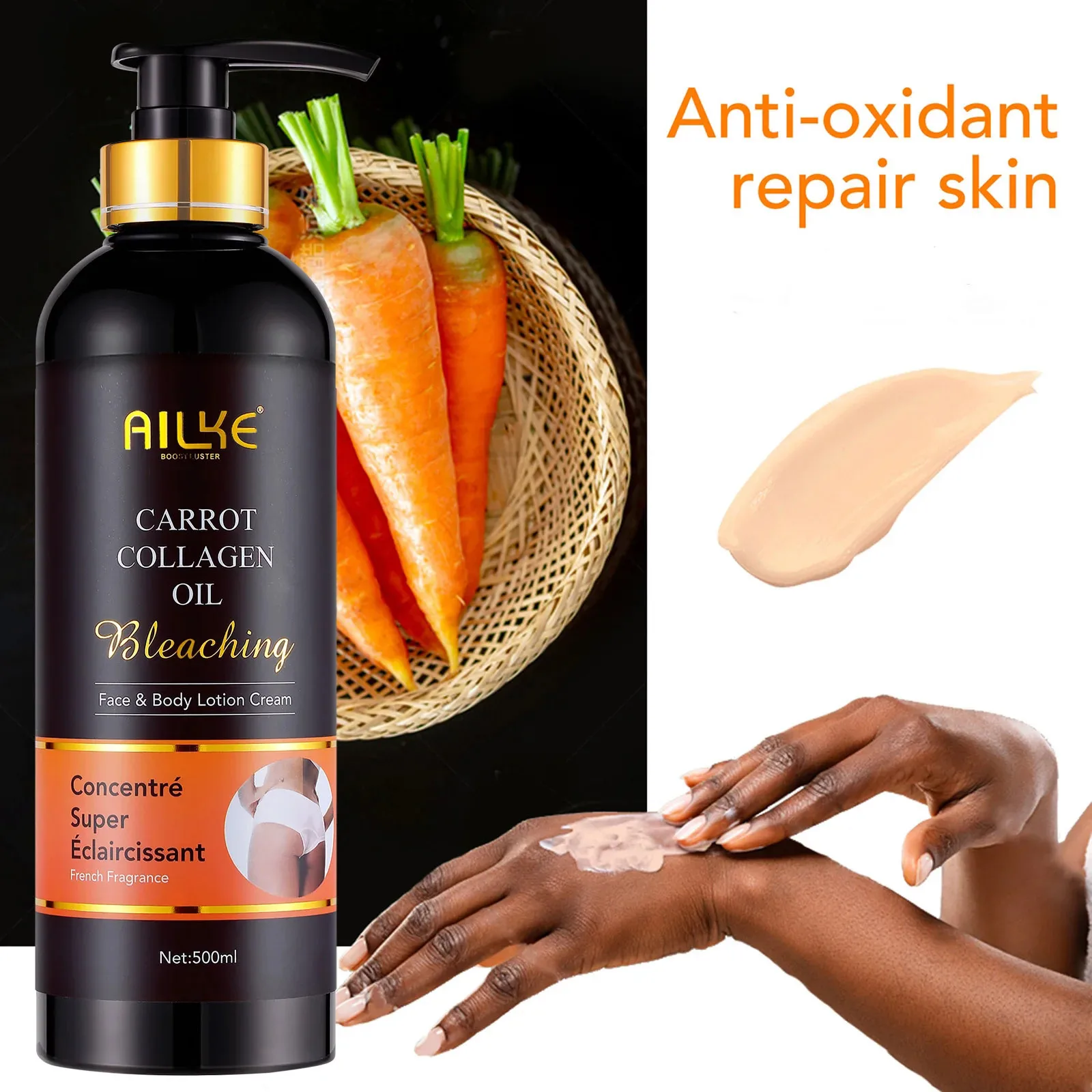 AILKE Collagen Women Skin Care Set, Moisturizing, Whitening, Remove Freckles, Dark Spots, Black Spots, Skin Lightening Kit - Image 2