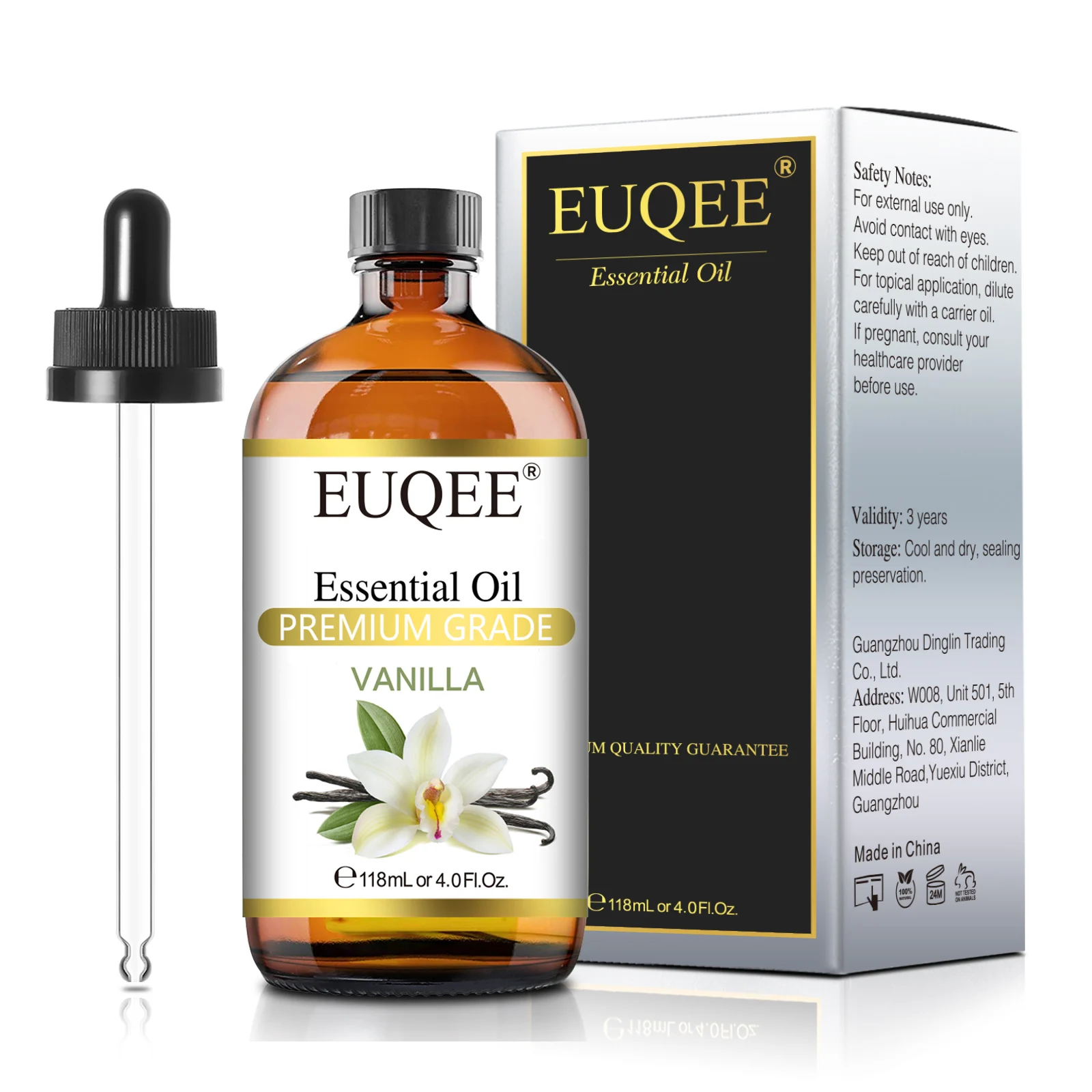 EUQEE 4 Fl Oz Essential Oils for Aromatherapy Humidifiers Aromatic Diffuser Making Scents Candle Handmade Soap Home Fragrance - Image 2