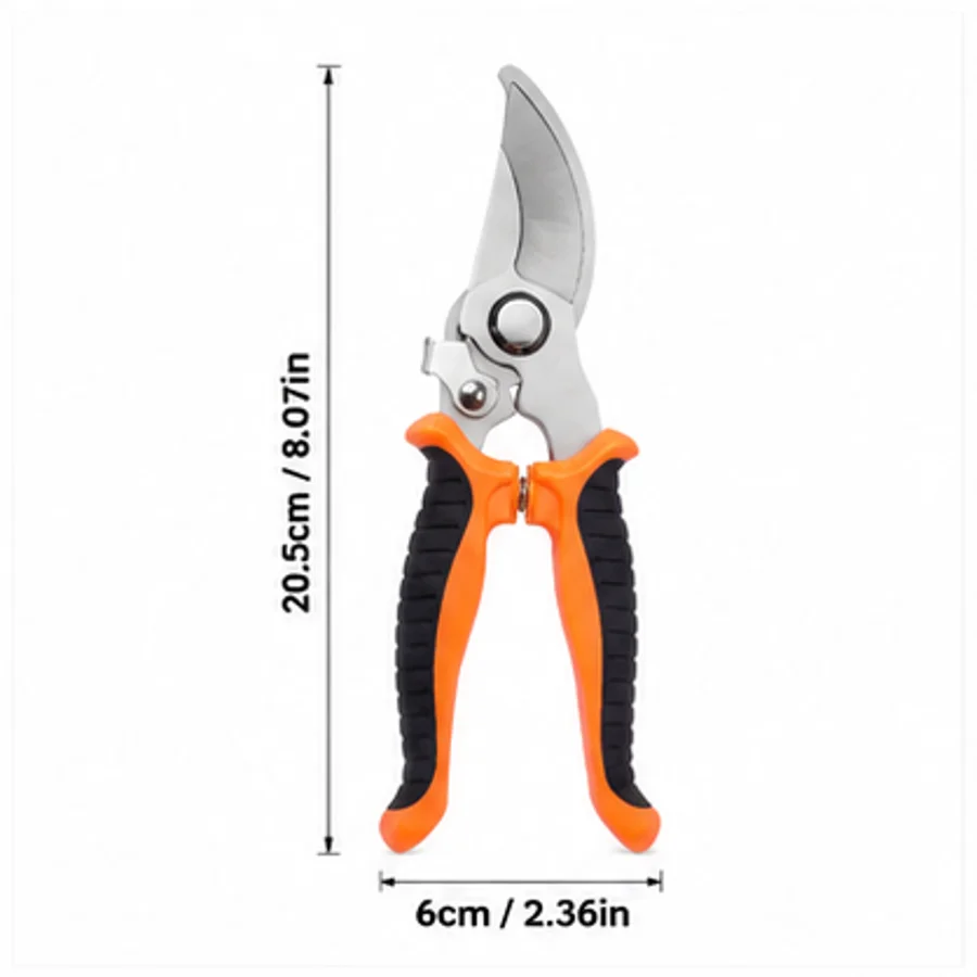 3-Piece Professional Heavy-Duty Garden Pruning Set with Non-Slip Grips – Suitable for Pruning Thick Branches, Floral Arranging, and Landscaping – Ergonomic Design – Ideal Gardening Gift for Professionals and Enthusiasts; Lawn Care Tools Featuring Modern D - Image 8