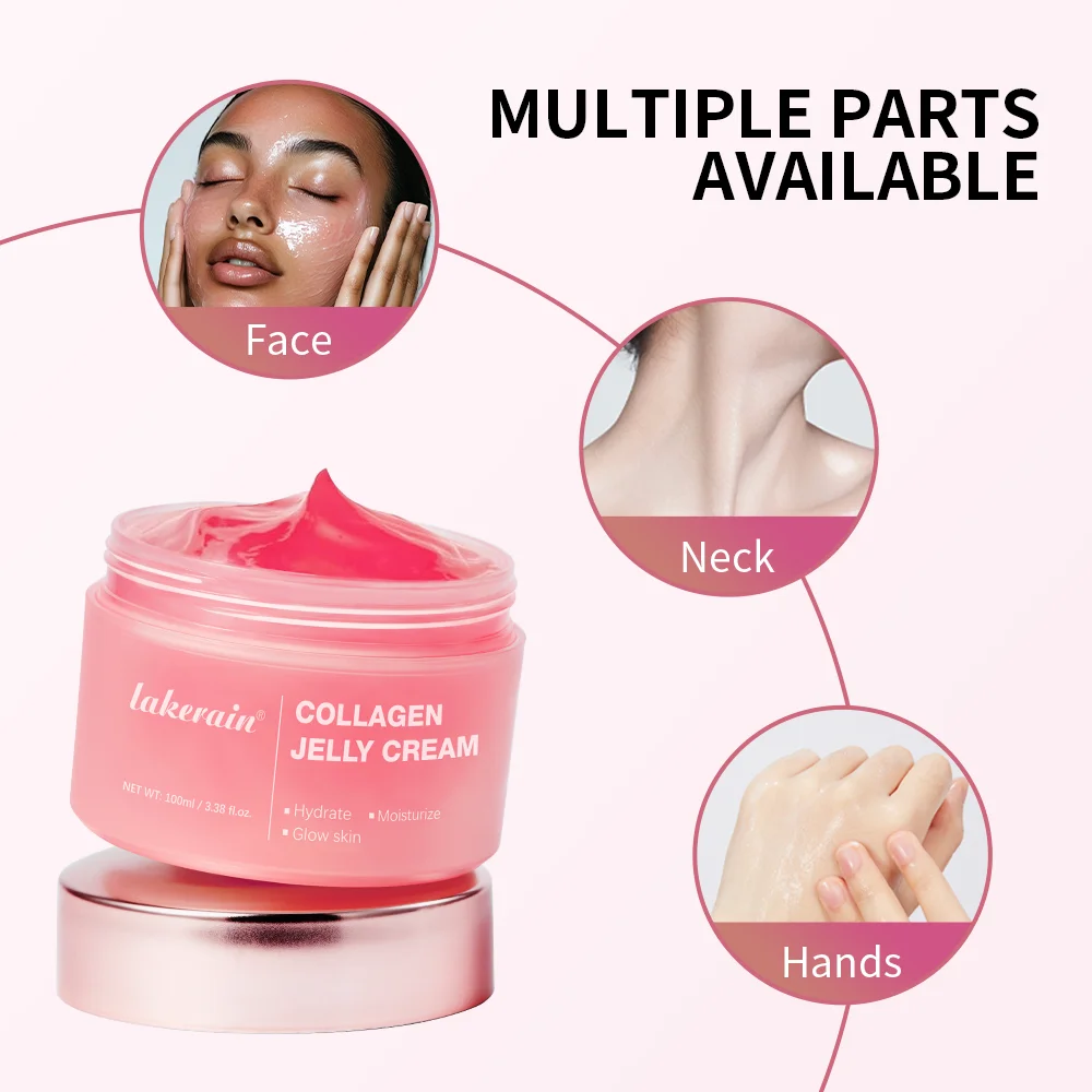 Anti Aging Collagen Face Cream 100ml Niacinamide Moisturizer Hydrating Gel For Tightening Soothing Firmness Skincare - Image 6