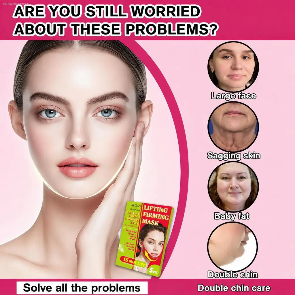 Reusable Face Slimming Bandage Women Double Chin Cheek Lift Up Belt Facial Massage Strap Face Skin Care Beauty Tools -V Line Face Shaper - Image 2