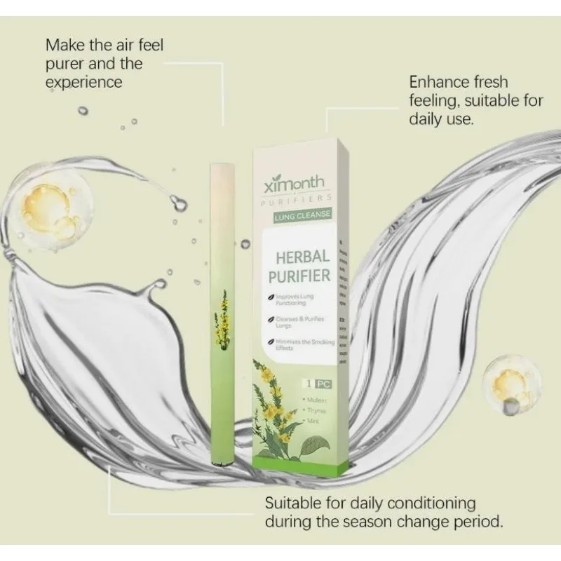 Flash sale Herbal Diffuser with Mullein Thyme Mint new UK for Lung Health and Fresh Air - Image 4