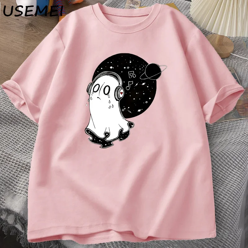 Napstablook Undertale T-shirt Men Women Cotton Short Sleeve Tshirt Summer Harajuku Men Clothing O Neck Top Oversized Streetwear - Image 5