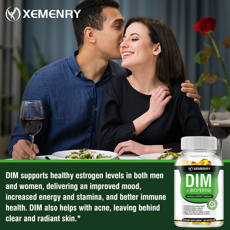 DIM Supplement - Contains Piperine To Promote Lean Muscle Mass and Support Digestive Health - Image 5