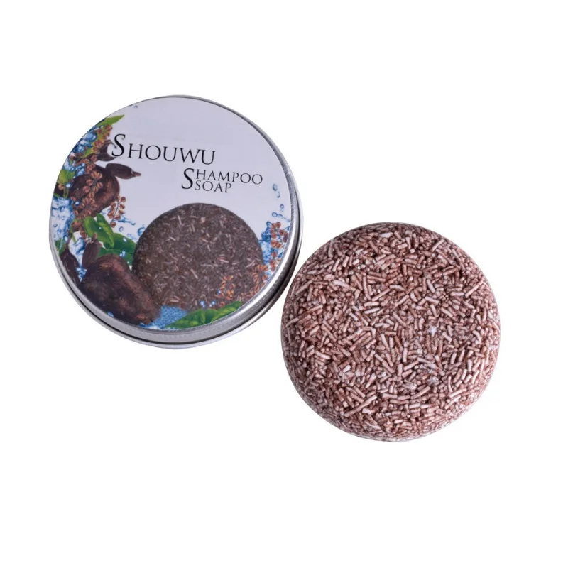 Polygonum Soap Hair Darkening Shampoo Bar Women Men Hair Solid Ginger Shampoo Whitening Soap Various Styles of Soap Bar Hair - Image 2