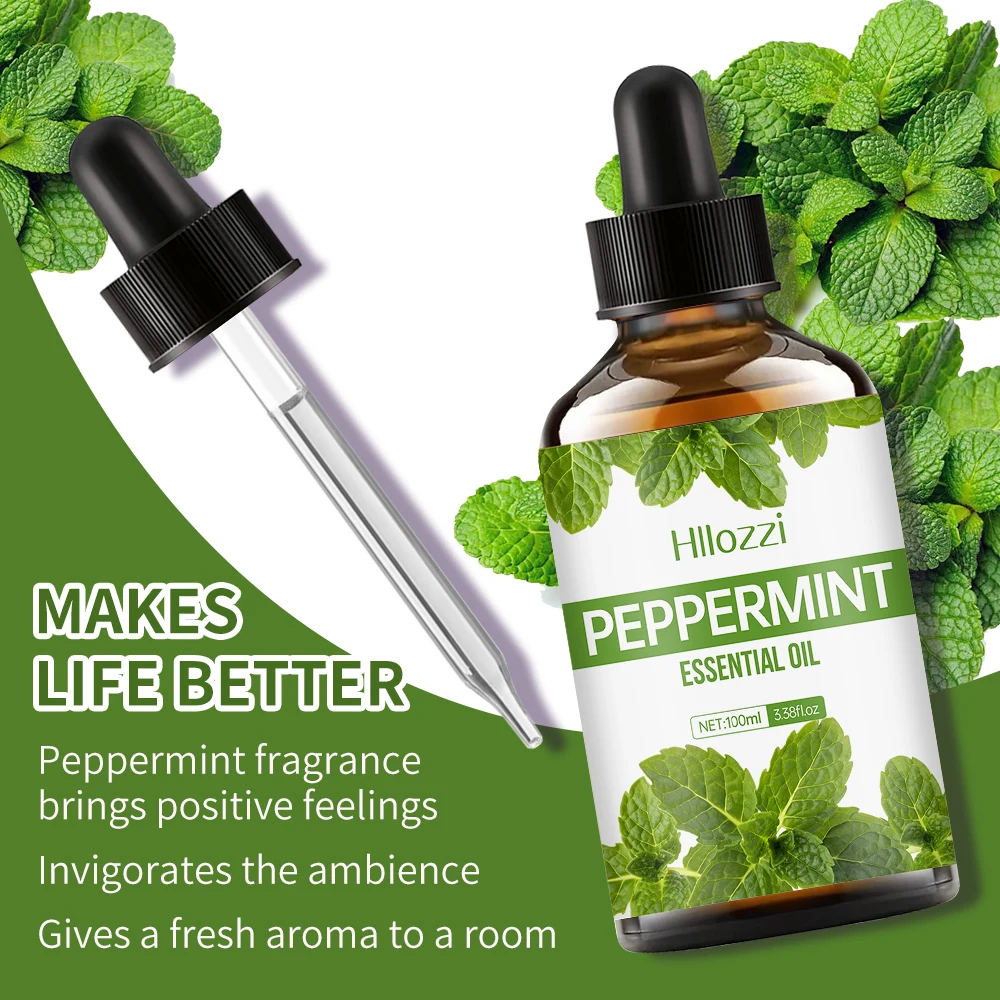 Peppermint Body Massage Essential Oil is perfect for home massage, aromatherapy diffuser, facial, spa, nails, candle making. - Image 5