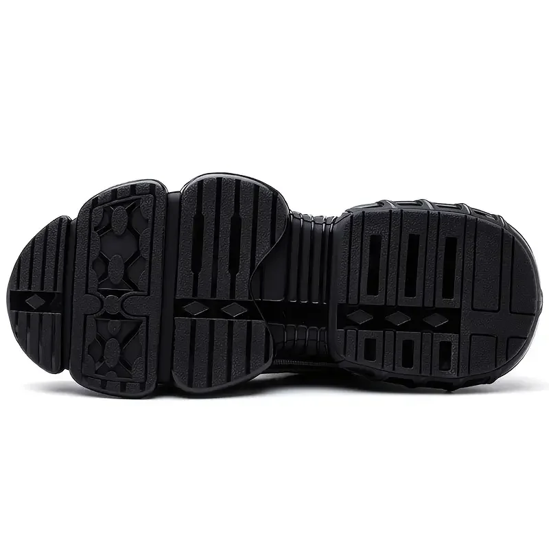 2025 New Men's Safety Work Shoes Puncture Proof Indestructible Rotated Buckle Waterproof Durable Sneakers for Men - Image 4