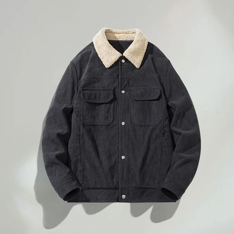 Plus Size 160KG Winter Men Jackets Loose Vintage Oversized Coats - Image 4
