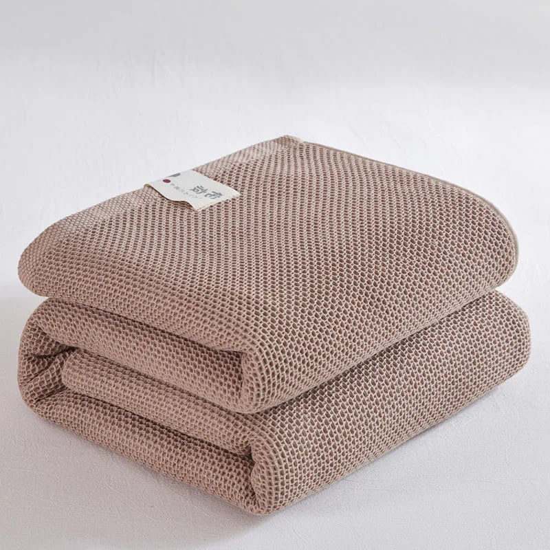 Solid Cotton Blanket for Bed Waffle Plaid Bedspread for Single Queen King Bed Sofa Blankets Throw Sofa Cover Sheet Summer Quilt - Image 4