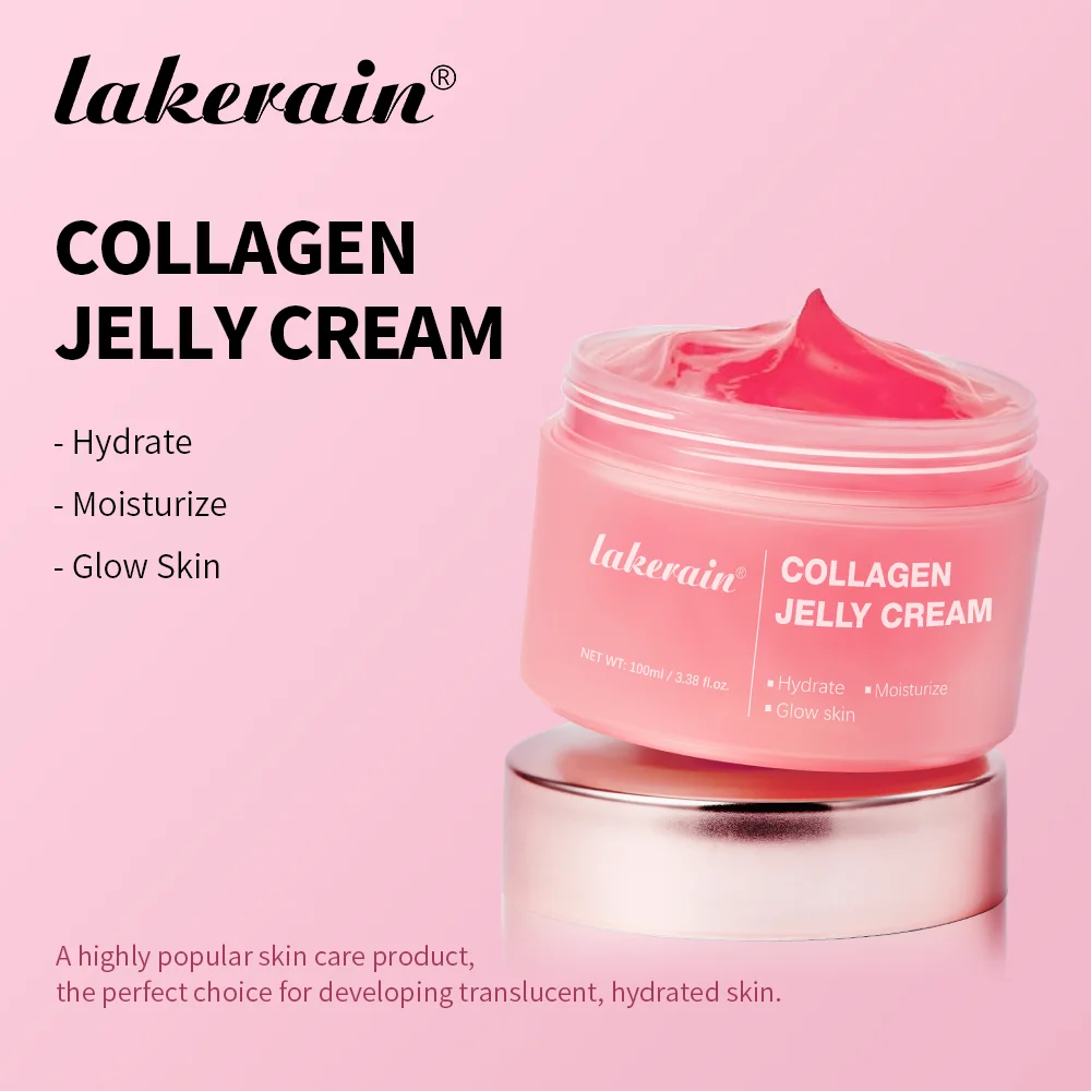Anti Aging Collagen Face Cream 100ml Niacinamide Moisturizer Hydrating Gel For Tightening Soothing Firmness Skincare - Image 5