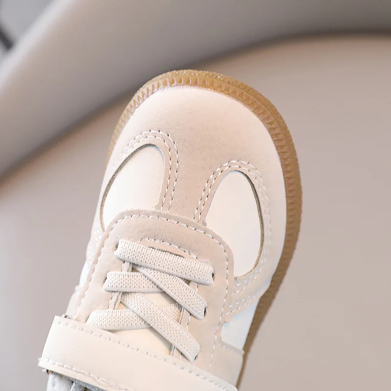 Children's Skate Shoes Girls White Sneakers 2026 Spring New Fashion Boys Canvas Shoes Kids Sports Shoes Unisex Casual Sneakers - Image 4