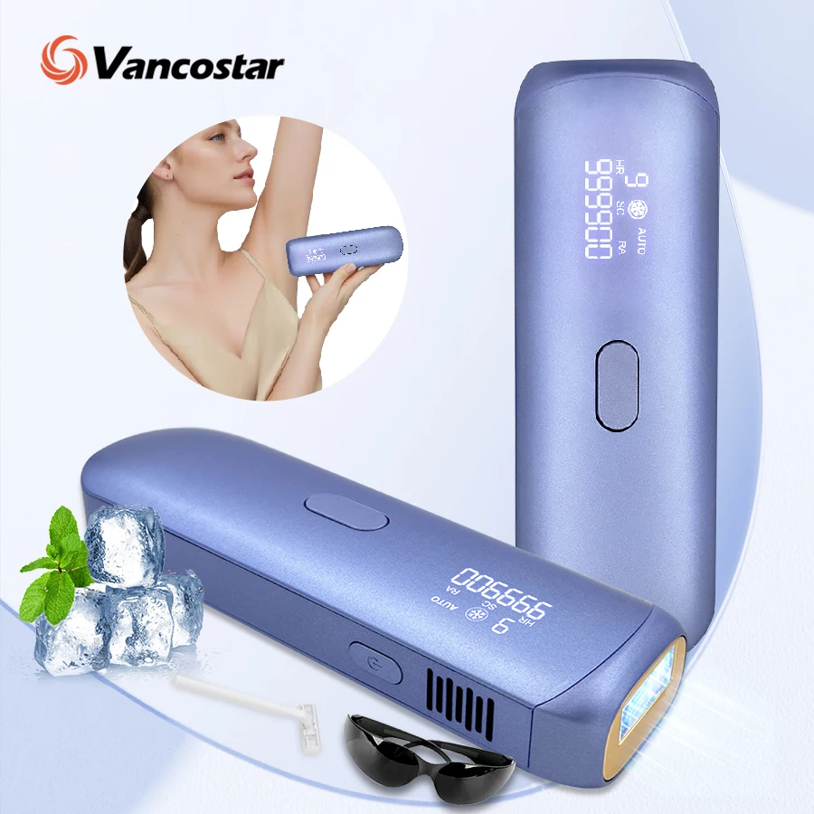 3in1 Portable IPL Hair Removal Device Cooling HR/RA/ SC Whole Body Treatment Dual Flash Modes for Women Men Permanent Bikini Trimmer Home Used Epilator