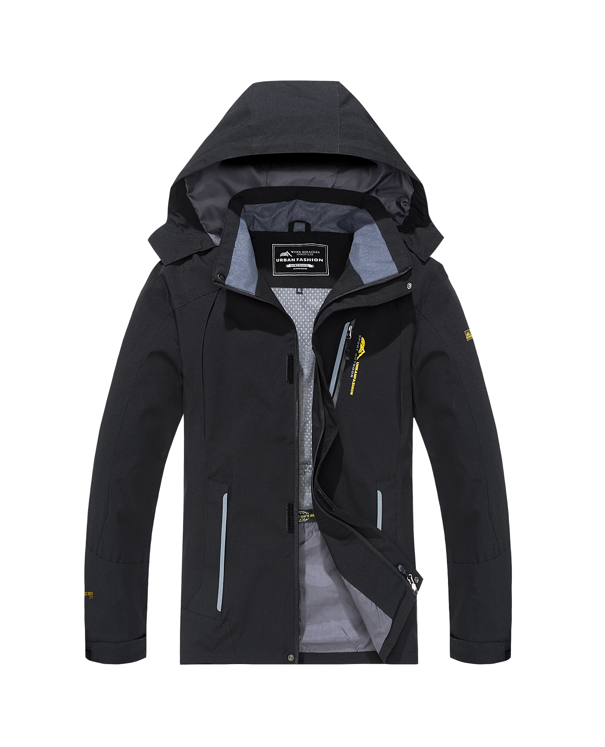 Men's Waterproof Hiking Jacket Large Size Windproof Windbreaker Camping Hunting Running Trekking Fishing Coat Men Outdoor - Image 6