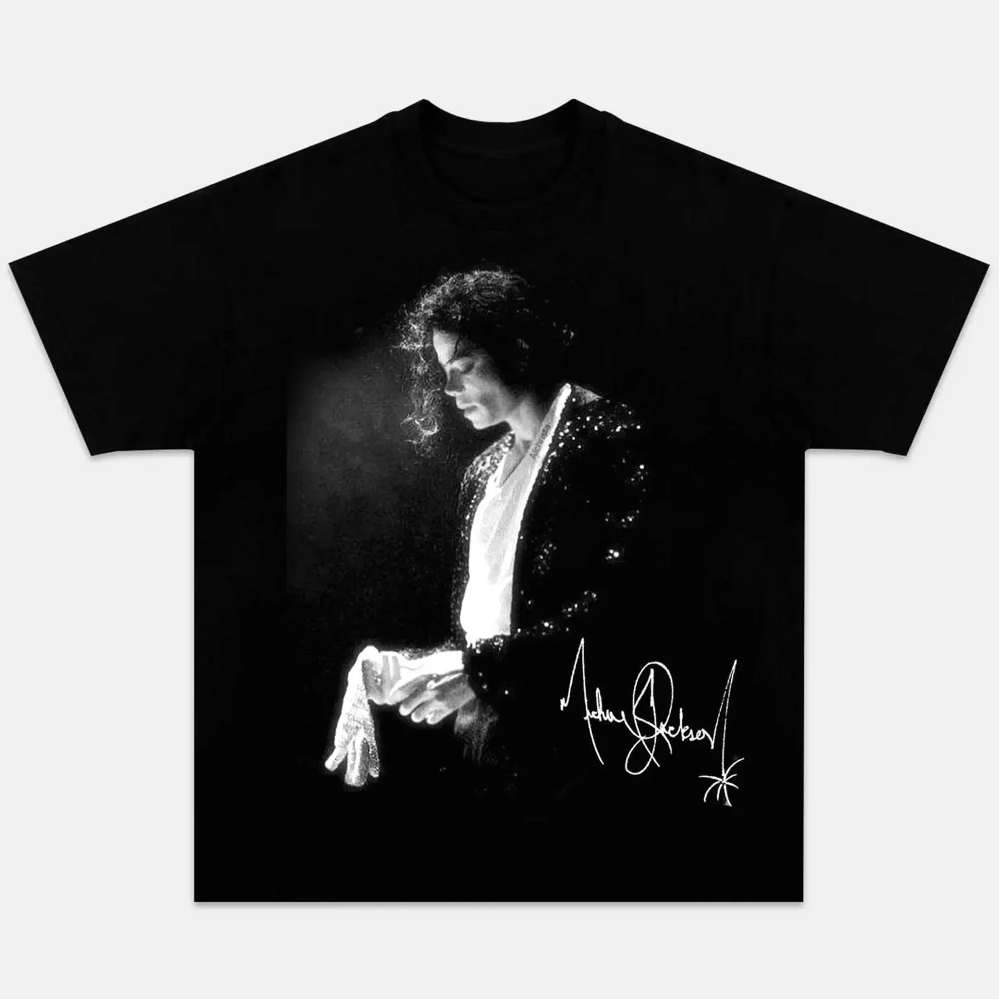 King of Pop Michael Jackson MJ OLODUM Same Style T-shirt Men Women Fashion Gothic Classic T Shirts pure Cotton Short Sleeve Tees - Image 5