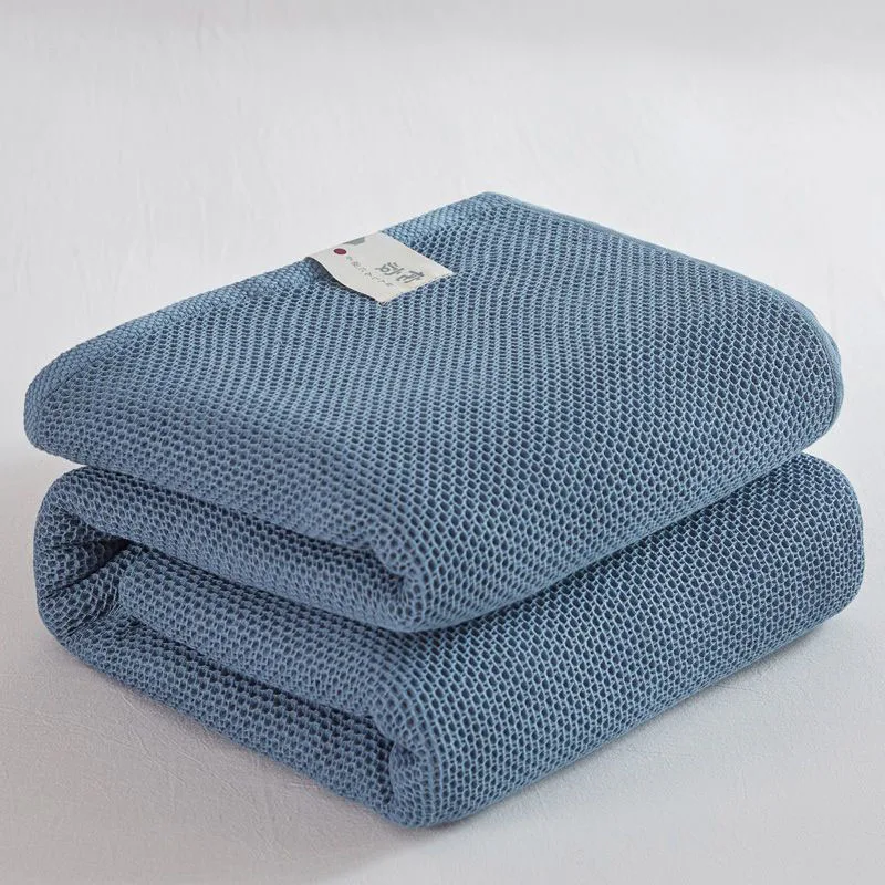 Solid Cotton Blanket for Bed Waffle Plaid Bedspread for Single Queen King Bed Sofa Blankets Throw Sofa Cover Sheet Summer Quilt