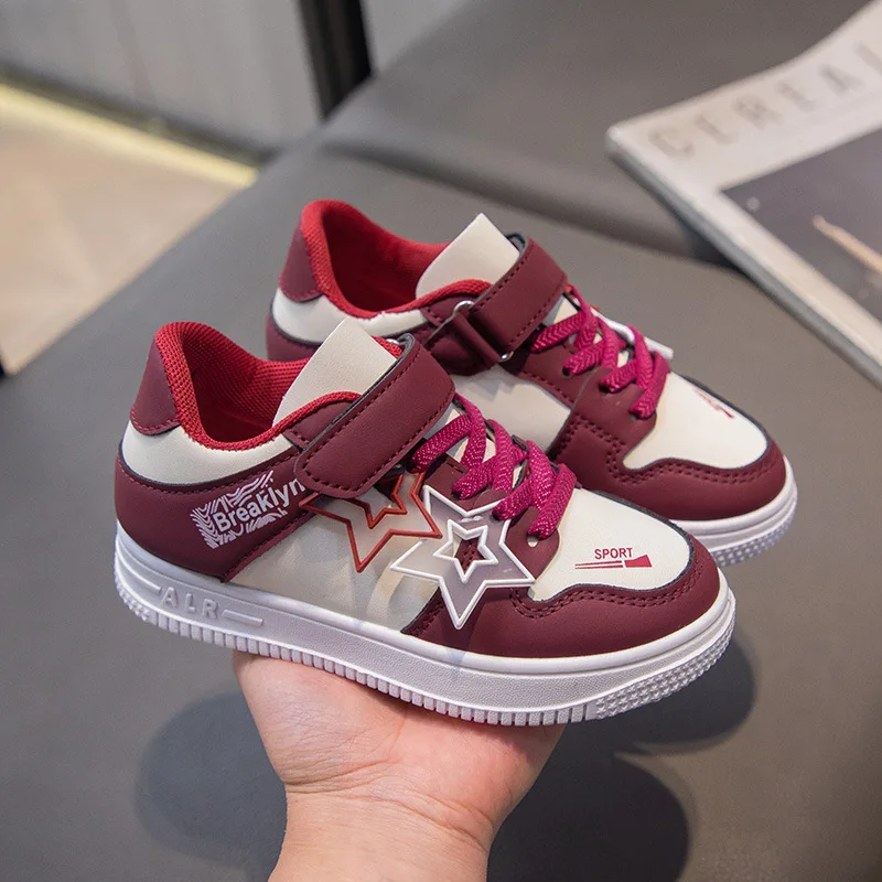 2026 Spring and Autumn New Girls Sports Shoes Soft Sole Fashionable Versatile Anti Slip Running Shoes for Kids - Image 3