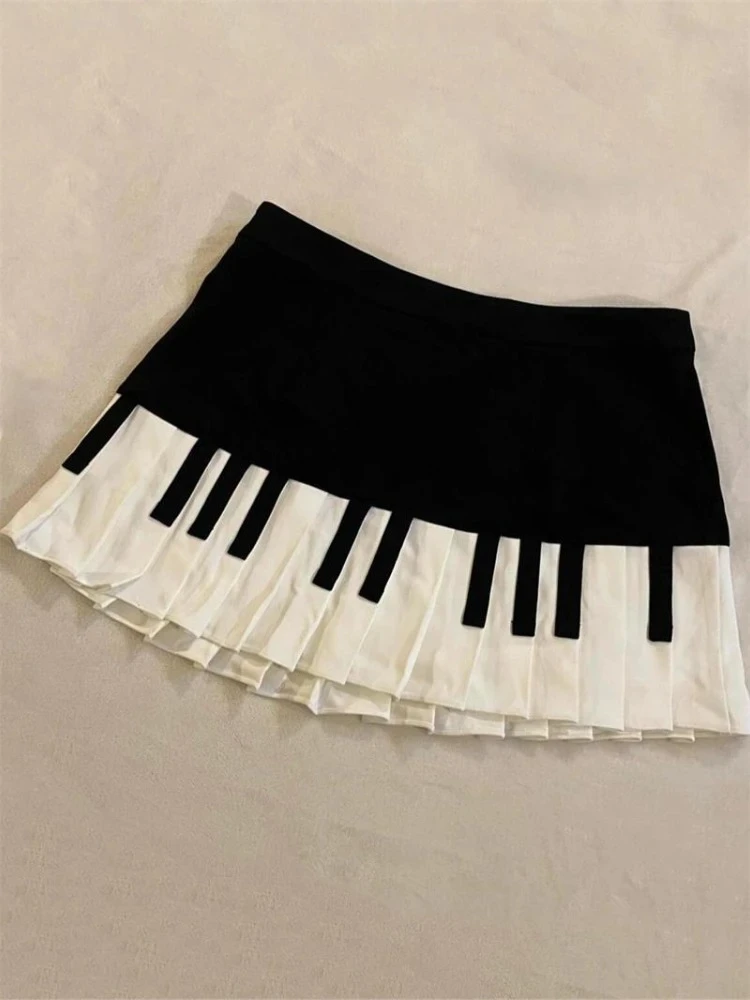 Japanese Y2k Cute Ruffled Plaid Skirt Punk Rock Subculture Cake Skirts Japanese Preppy Style Casual New 2025 Women Skirts - Image 5
