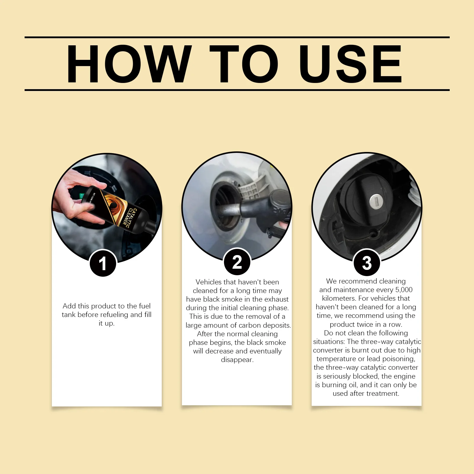 Three Way Catalytic Converter Cleaner for Automobiles, Essential for Daily Maintenance of Gasoline Vehicles and Engine Carbon Deposits Cleaner - Image 6
