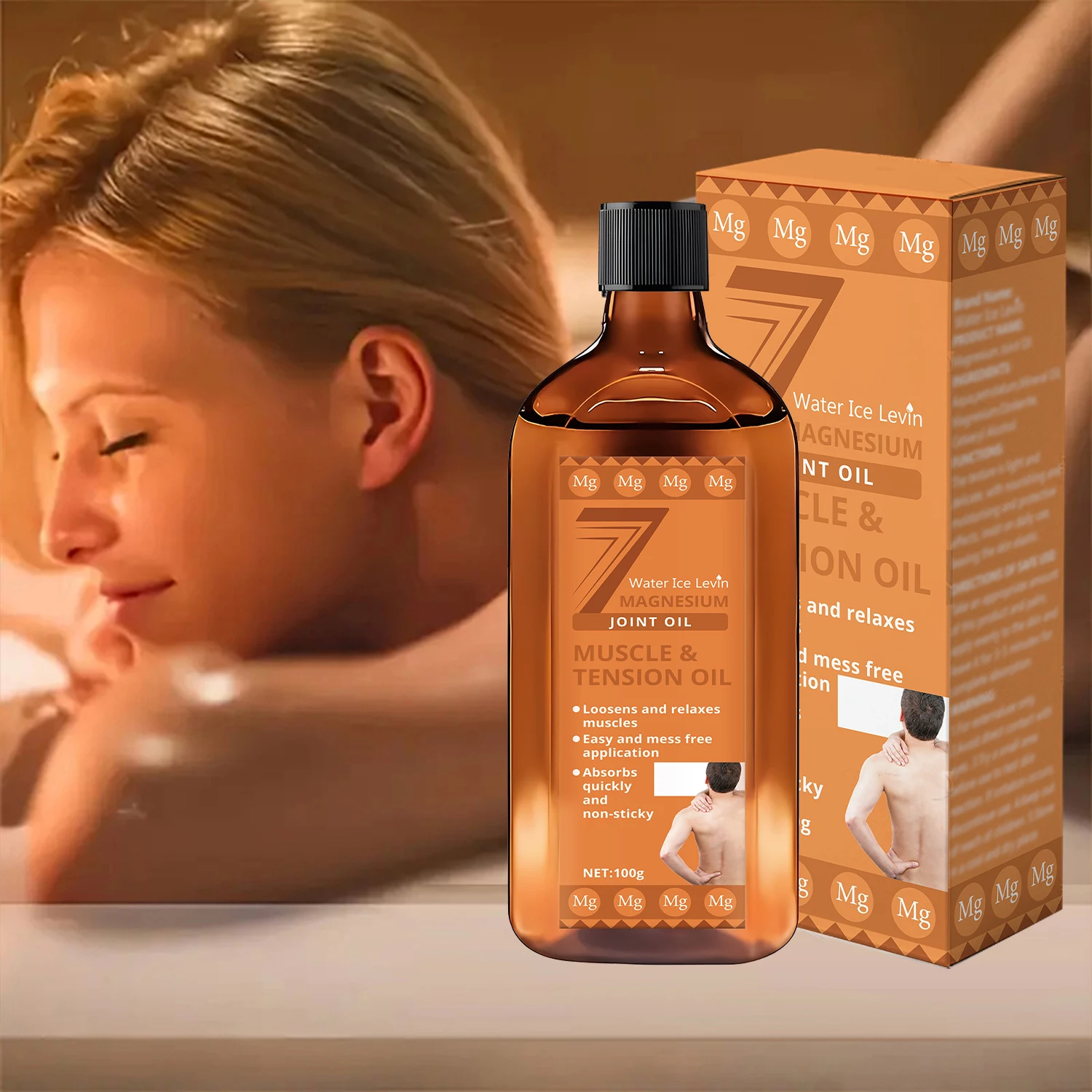 7 Magnesium Joint Oil: Light Texture, Loosens Muscles, Absorbs Fast/Non-Sticky, Daily Use Boosts Skin Elasticity - Image 5
