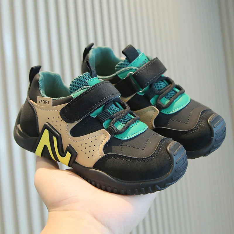 2026 Spring New Fashionable and Versatile Children's Casual Shoes for Boys and Girls Comfortable Anti slip Outdoor Running Shoes - Image 3