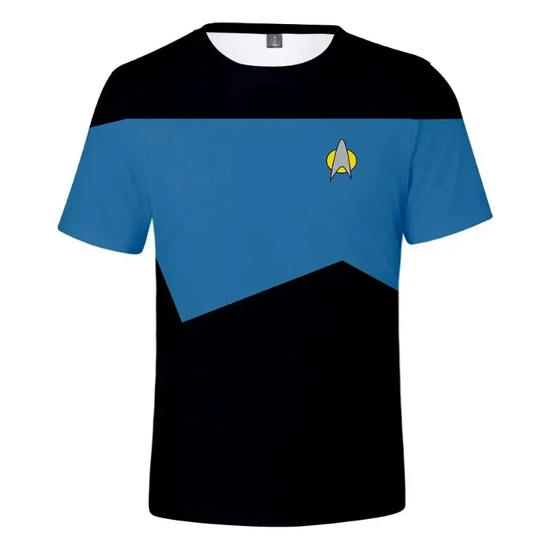 New Movie Star Trek Loose Kids Adults T shirt Harajuku Streetwear Short Sleeve T-Shirt Unisex Kpop Plus Size Cosplay Tshirt - Image 3