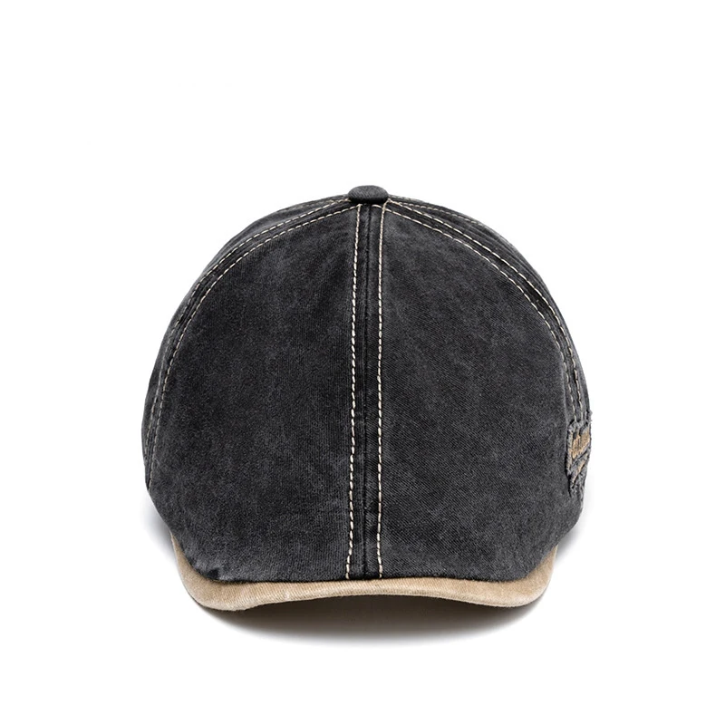 Summer Cotton Newsboy Caps For Men Hats Berets British Western Style Cap Classic Woman Vintage Adjustable Casual Linen Beret - Image 5