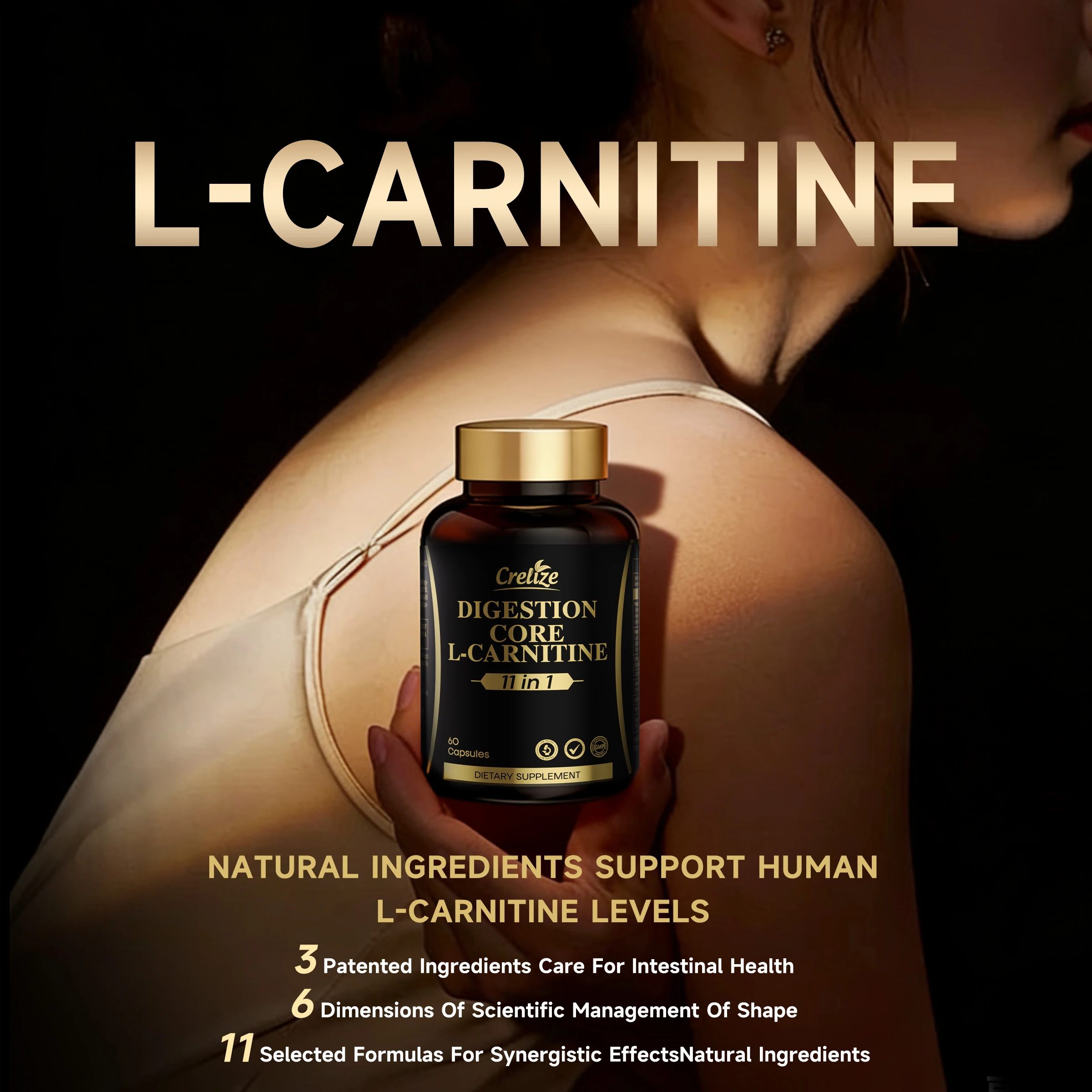 Crelize 11in 1 DIGESTION CORE L-CARNITINE - Image 6