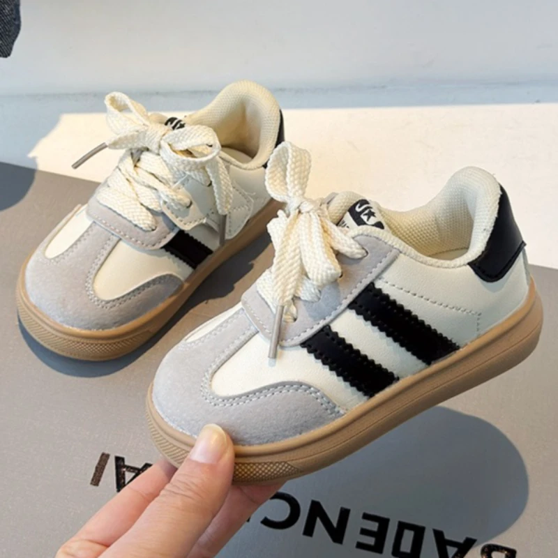 Kids Autumn Fashion Design Casual Shoes 2026 New Girls Boys Non Slip Breathable Comfortable Student Sneakers Outdoor Sports Shoe - Image 4