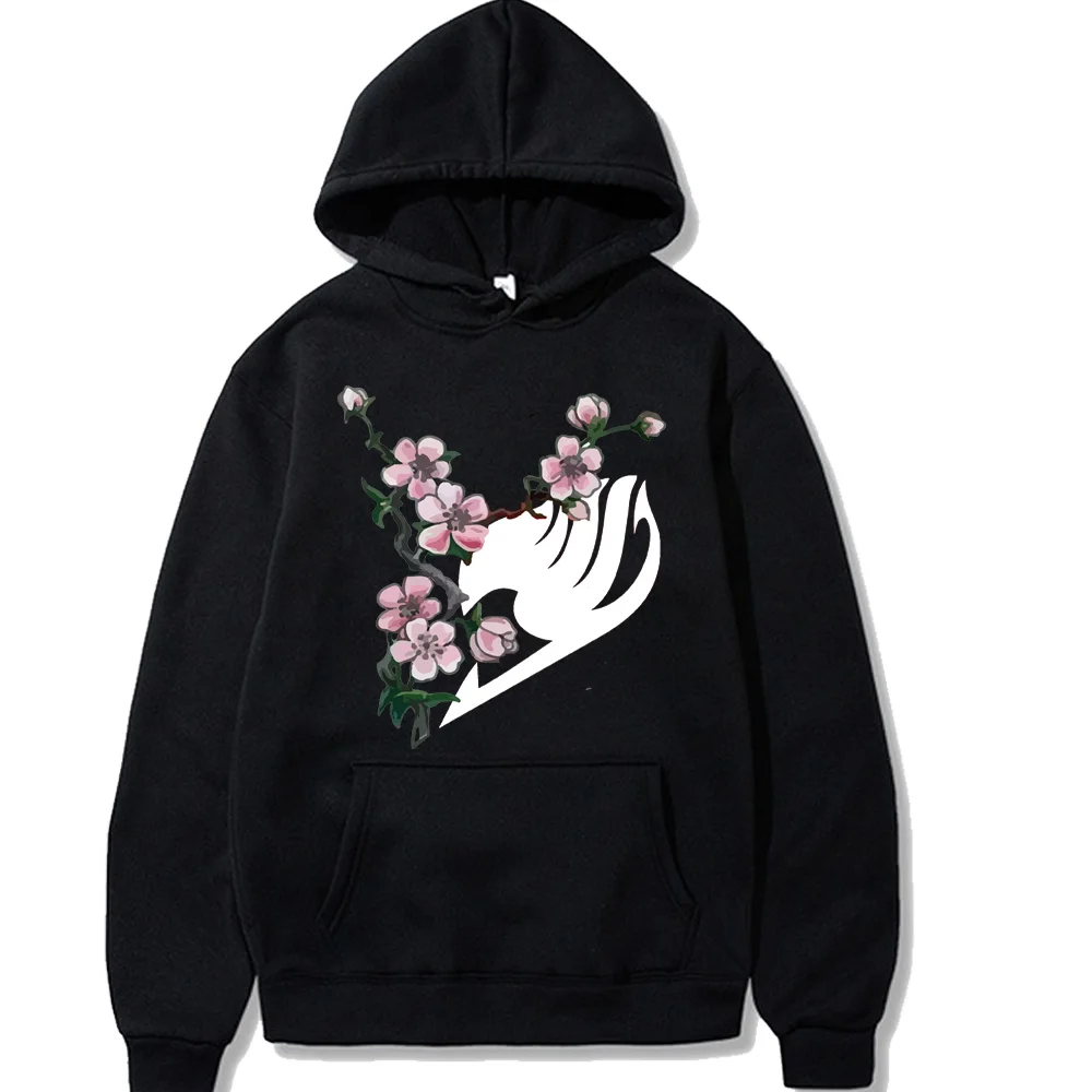 Fairy Tail Anime Clothes Happy Graphic Printed Hooded Men Women High Quality Hoodies Plus Size Streetwear Harajuku Sweatshirt - Image 2