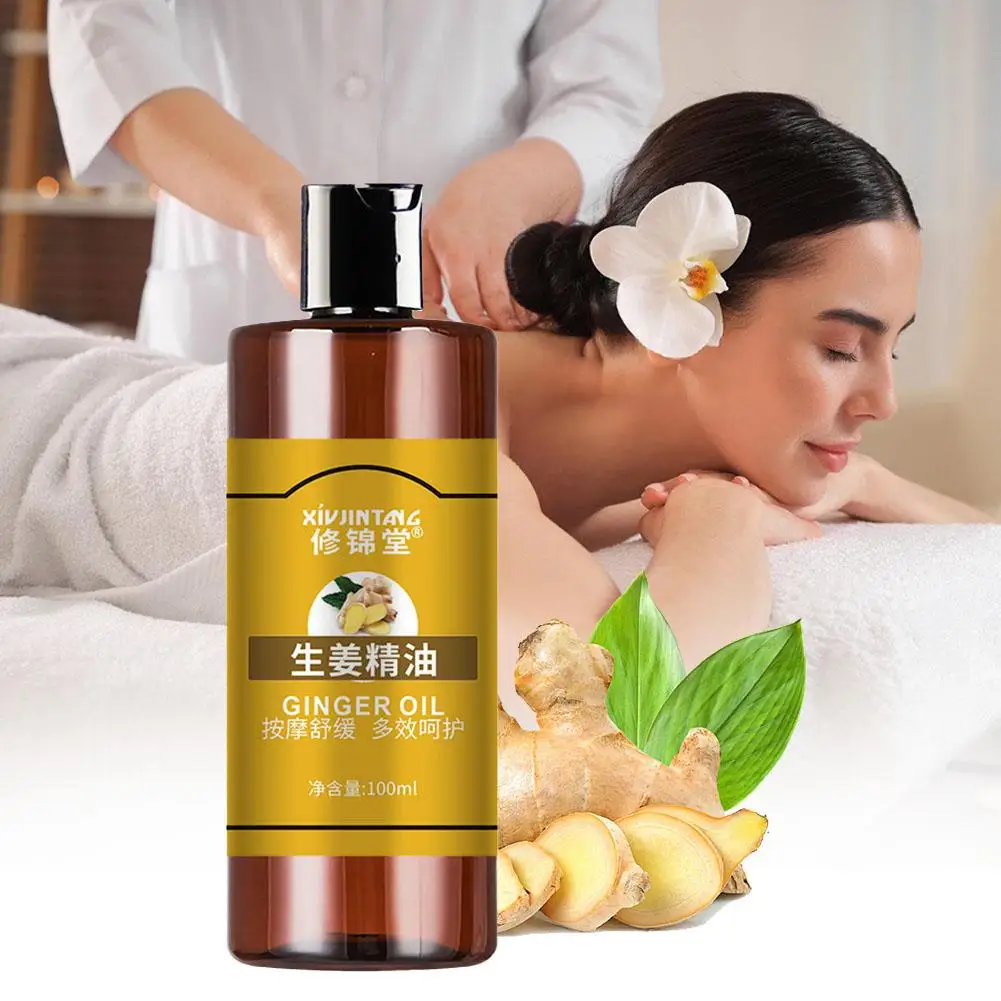 Mugwort Body Massage Oil Body Smooths Skin Massage Oil Relaxing Plant Essential Oil Moisturizing Firming Body Cleansing Essence - Image 5