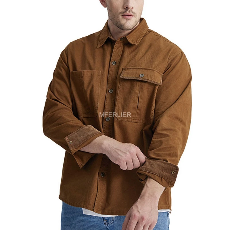 Autumn Spring Large Size Coats 9XL 8XL 7XL Bust 150cm Loose Jackets Men - Image 4