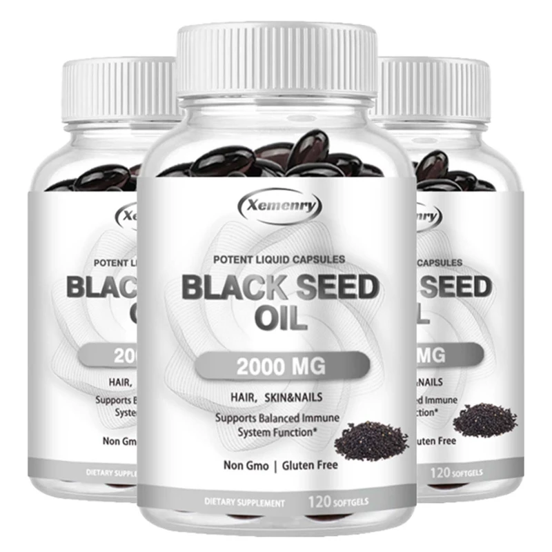 Black Seed Oil - Promotes Overall Health, Improves Digestion, Nourishes Skin and Hair, and Strengthens The Immune System