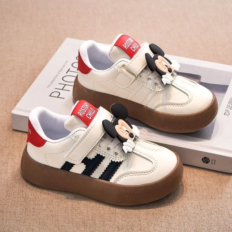 2026 Children's New Casual Shoes Girls Fashion Sneakers Cute Cartoon Boys Sport Shoes Anti-slip Soft Sole Kids Board Shoes - Image 4